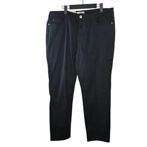 Jachs Girlfriend Black Straight Leg Ankle Pants Size 12  NWT